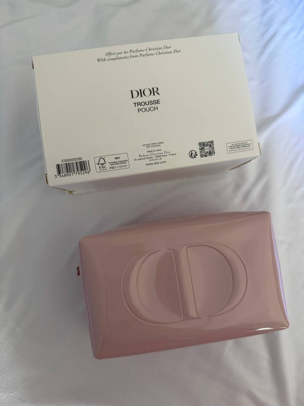 Dior Pink Cosmetic Pouch - Picture 2 of 4